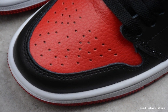 OG  Black Red Kid 001 Jordan Air 555088 001 1 Retro  Banned 555088 Kids High Bred 0301